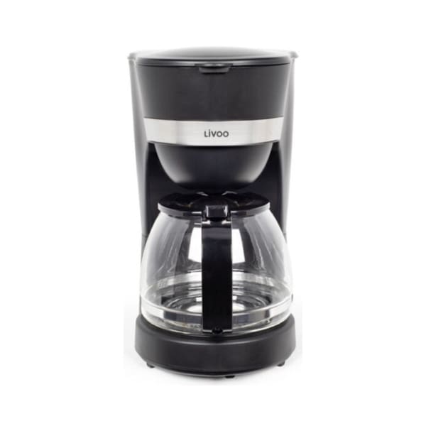 Cafetière électrique LIVOO 1.25L-750W 10/12 tasses noir (DOD200N) Cafetière électrique LIVOO 1.25L-750W 10/12 tasses noir (DOD200N)